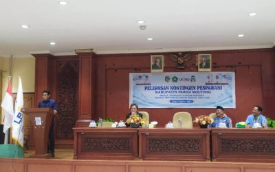 Pesparani Sulteng 2026, Bupati Erwin Dorong Kontingen Parimo Tampil Percaya Diri