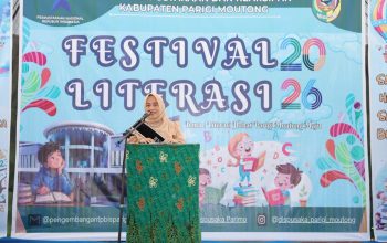 Perkuat Literasi Anak, Bunda Literasi Parimo Dorong Perpustakaan Lebih Aktif