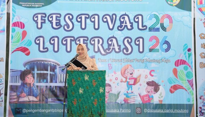 Perkuat Literasi Anak, Bunda Literasi Parimo Dorong Perpustakaan Lebih Aktif